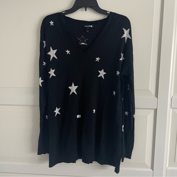 Isabella Oliver Maternity Star-Print Sweater 30368 - Picture 2 of 10